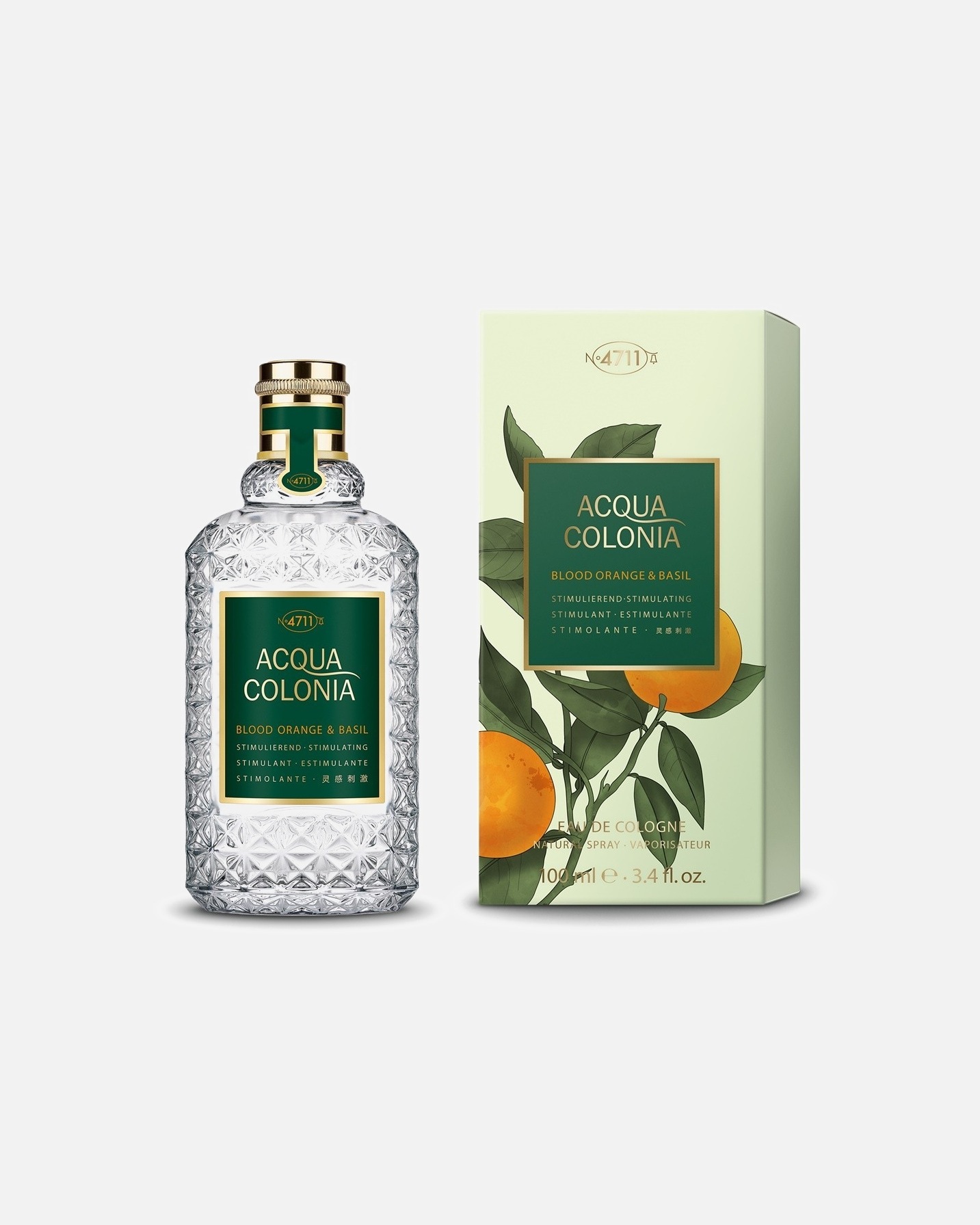 4711 Acqua Colonia Eau de Cologne kraujo apelsinų ir bazilikų purškalas – 50 ml