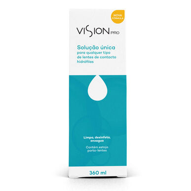 Čistič kontaktních čoček Vision Pro Liquid Single Solution 360 ml