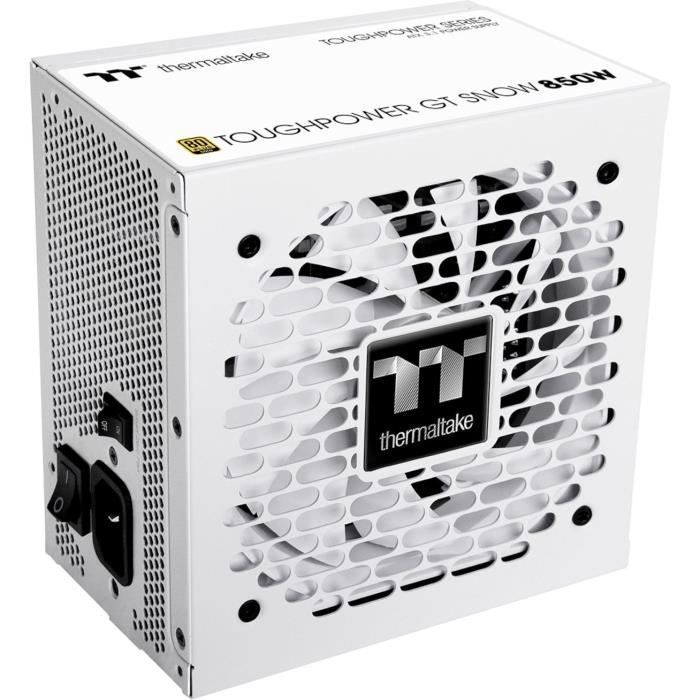 THERMALTAKE - Toughpower GT Snow - PC-Netzteil - 850 W - 80+ Gold - ATX 3.1 - Vollmodular - PCI-E 5.1 12VHPWR