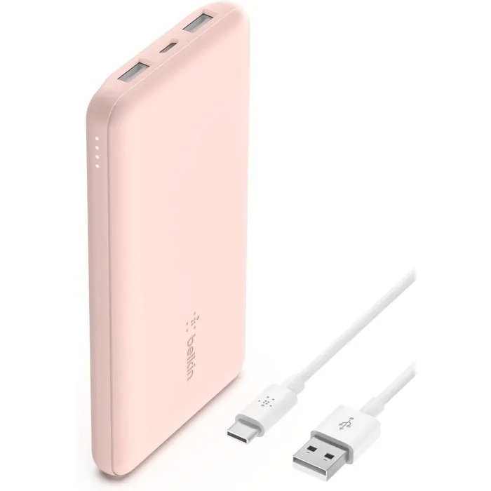 Batterie externe - BELKIN - 10 000 mAh - Rose