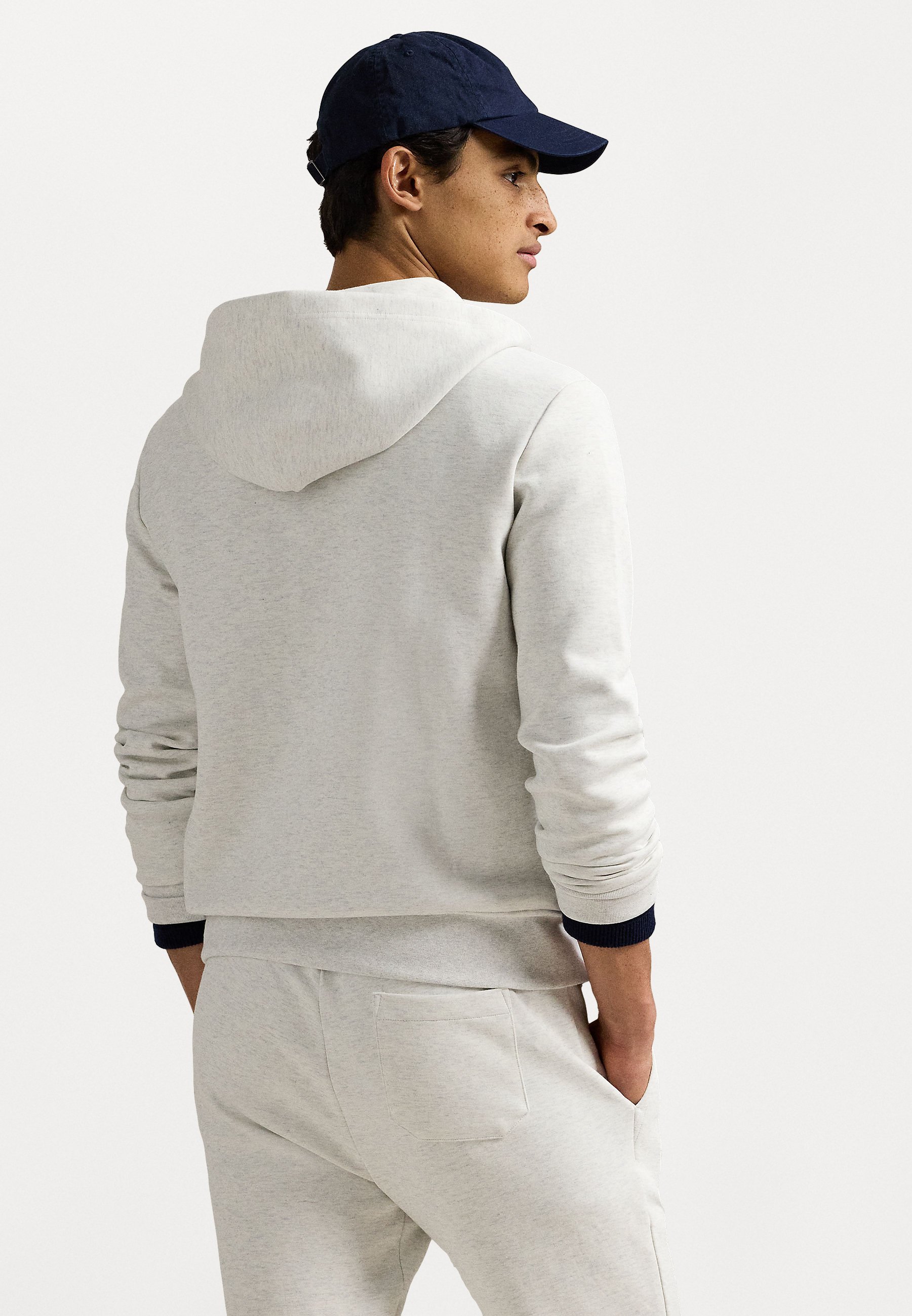Polo Ralph Lauren hoodie met volledige ritssluiting - Sweatshirt met ritssluiting - soho heather