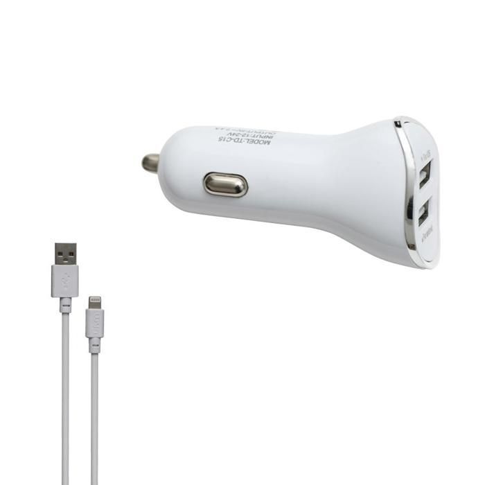 Carregador de carro com cabo Lightning