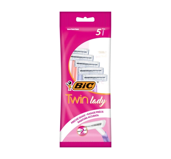 BIC Twin Lady jednorazowe maszynki do golenia dla kobiet 5 sztuk