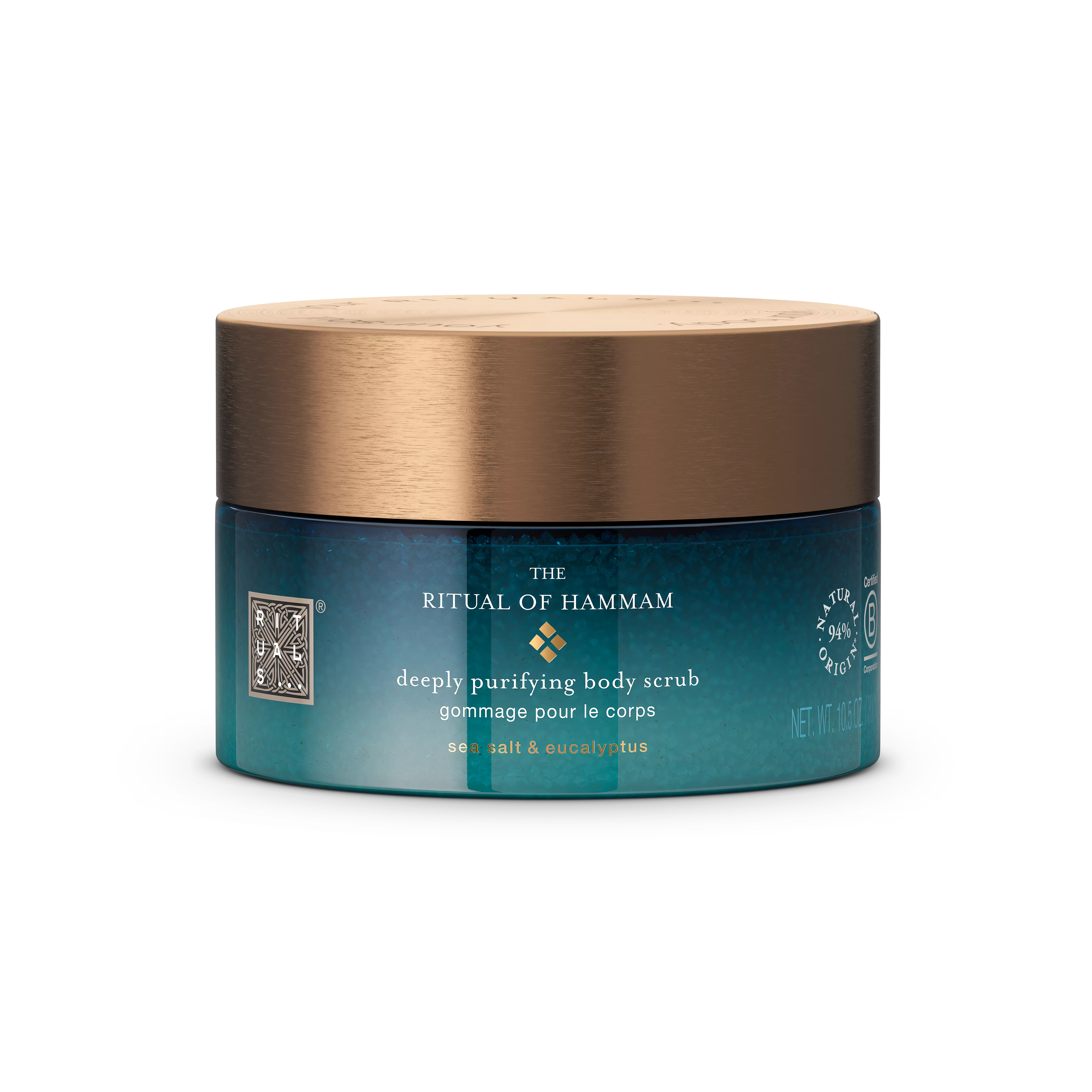 Le rituel du gommage corporel au sel du hammam