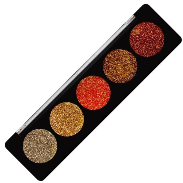 Paleta třpytek Profusion Cosmetics Glitter Gems - Topaz