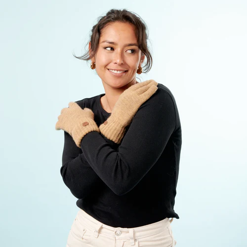 Cabaia Moscow Mule Handschuhe Polar Creme