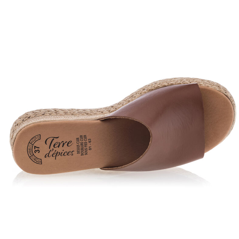 Women's Brown Mules/Clogs