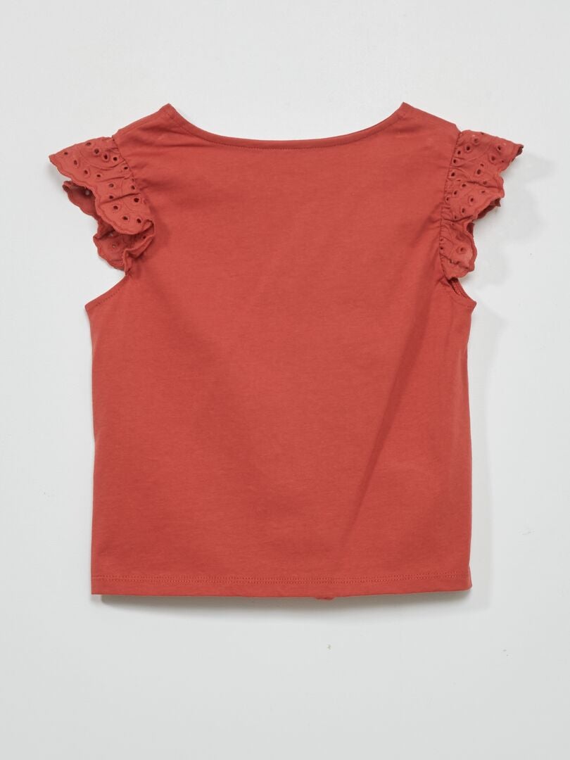 Camiseta de manga corta - ROJA