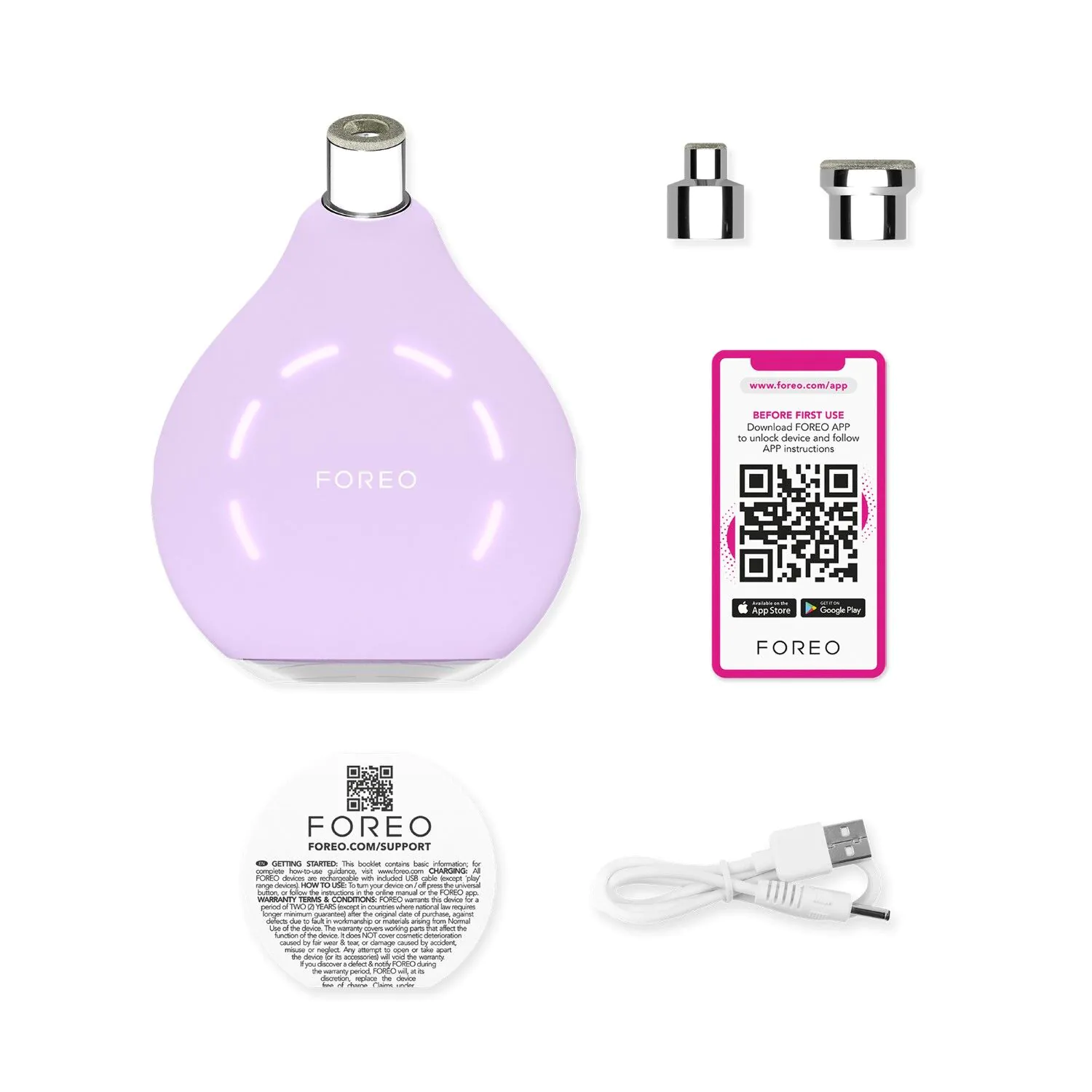 Foreo Kiwi Derma Urządzenie do mikrodermabrazji diamentowej i oczyszczania porów