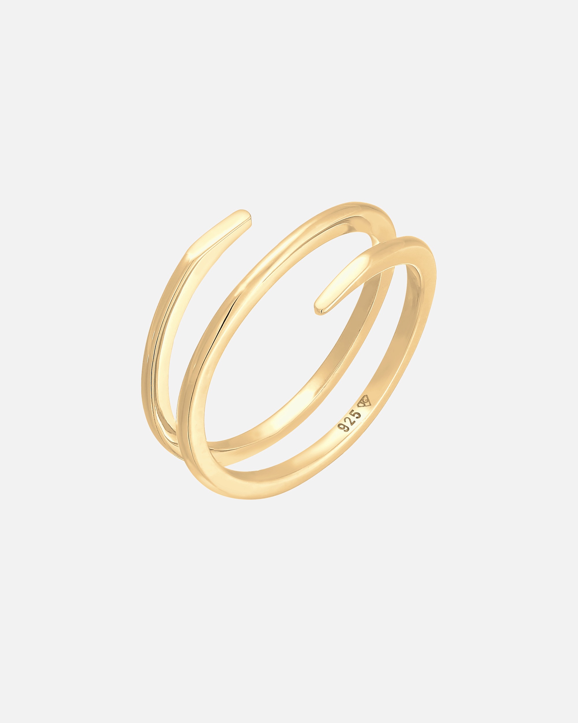 Elli Femmes Enroulement Torsadé Filigrane Tendance en Argent Sterling 925
