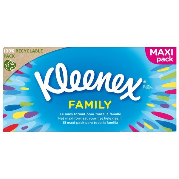 „Kleenex Family“ servetėlės<br>128 vnt.