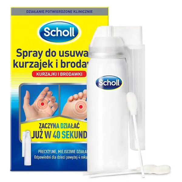 Scholl Spray do usuwania kurzajek i brodawek