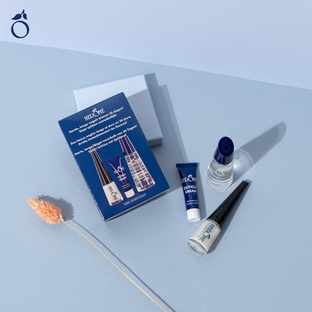 Herome Cosmetics Nail Hardener set za njegu ruku za slabe i lomljive nokte – 1 komad
