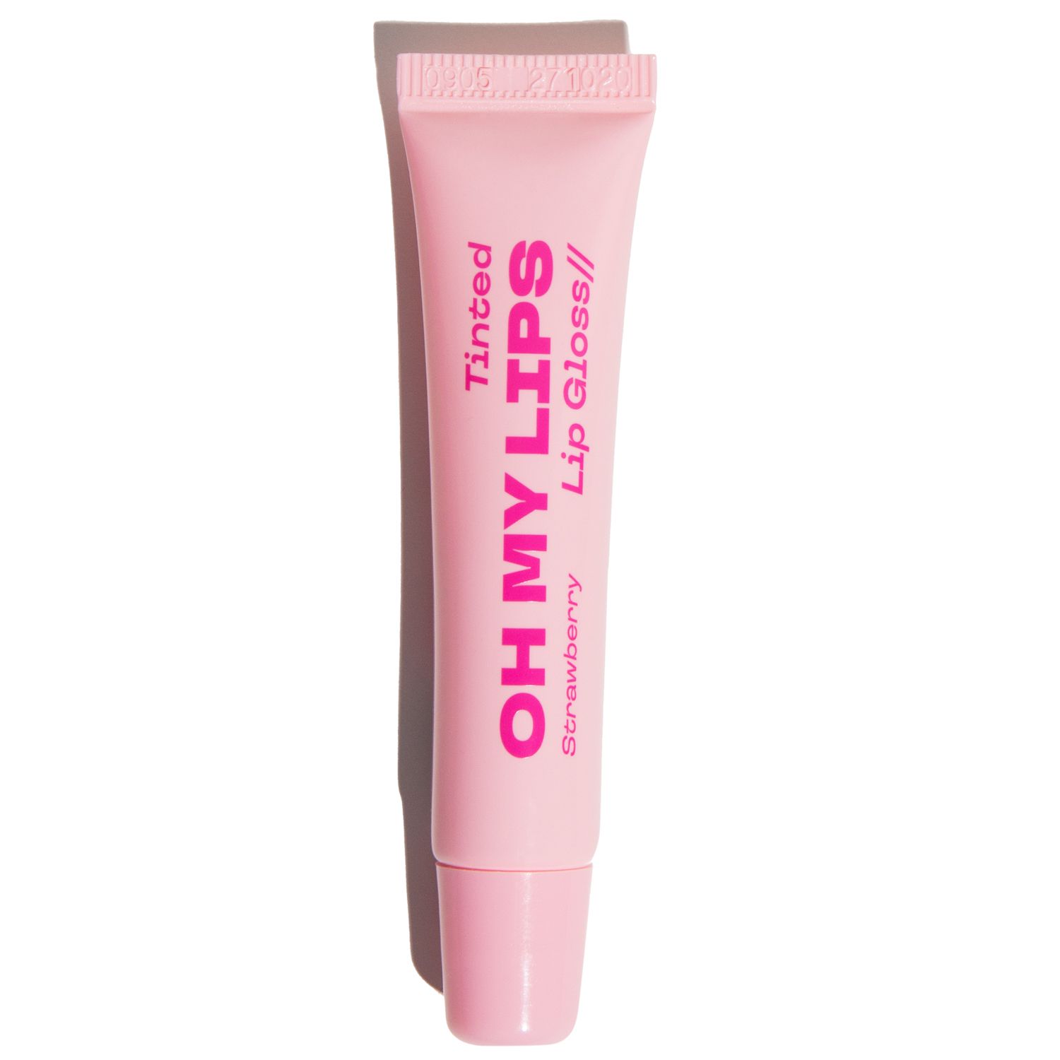„Oh My Lips“ tonuotas lūpų blizgis „Braškių“ Lūpų blizgiai ir lūpų blizgiai