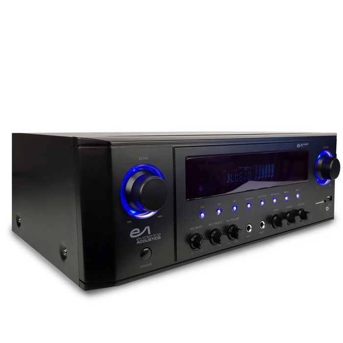 Hi-Fi Amplifier - Evidence Acoustics EA-5160-BT - 5.1 Stereo Karaoke 2x50W + 3x20W - USB, SD, AUX, DVD, FM Input