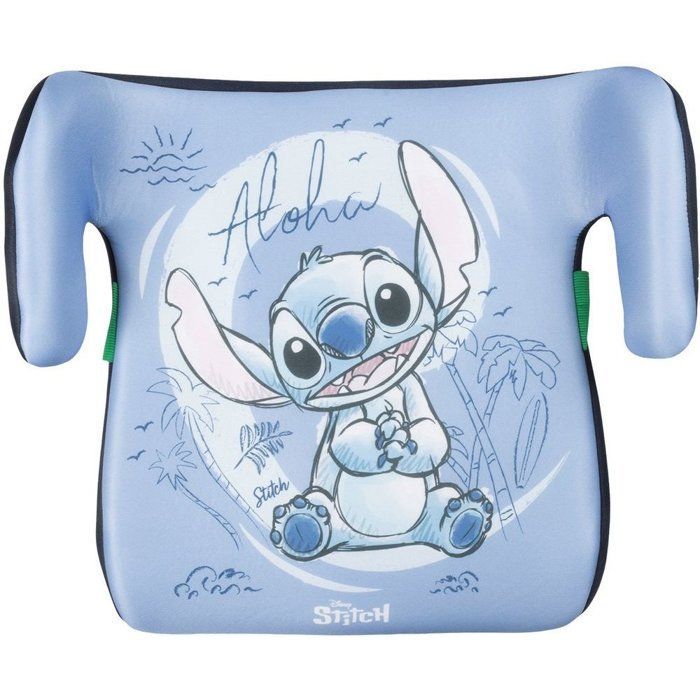 Tataway Disney Stitch i-Size Autostoelverhoger ECE R129/03. Kinderautostoelverhoger voor kinderen van 126-150 cm, met Stitch-afbeelding.