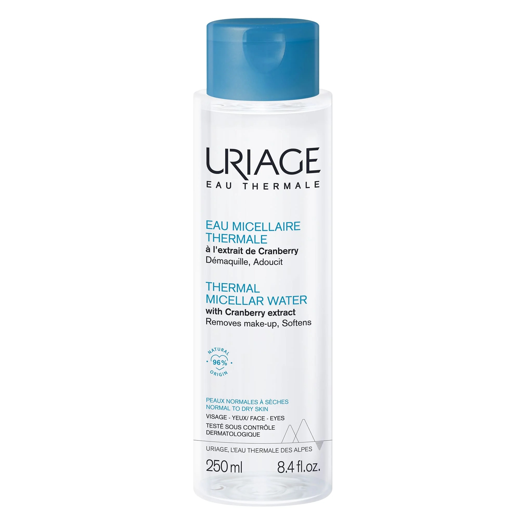 URIAGE Uriage Eau Micellaire Pns250Ml ilma loputuseta