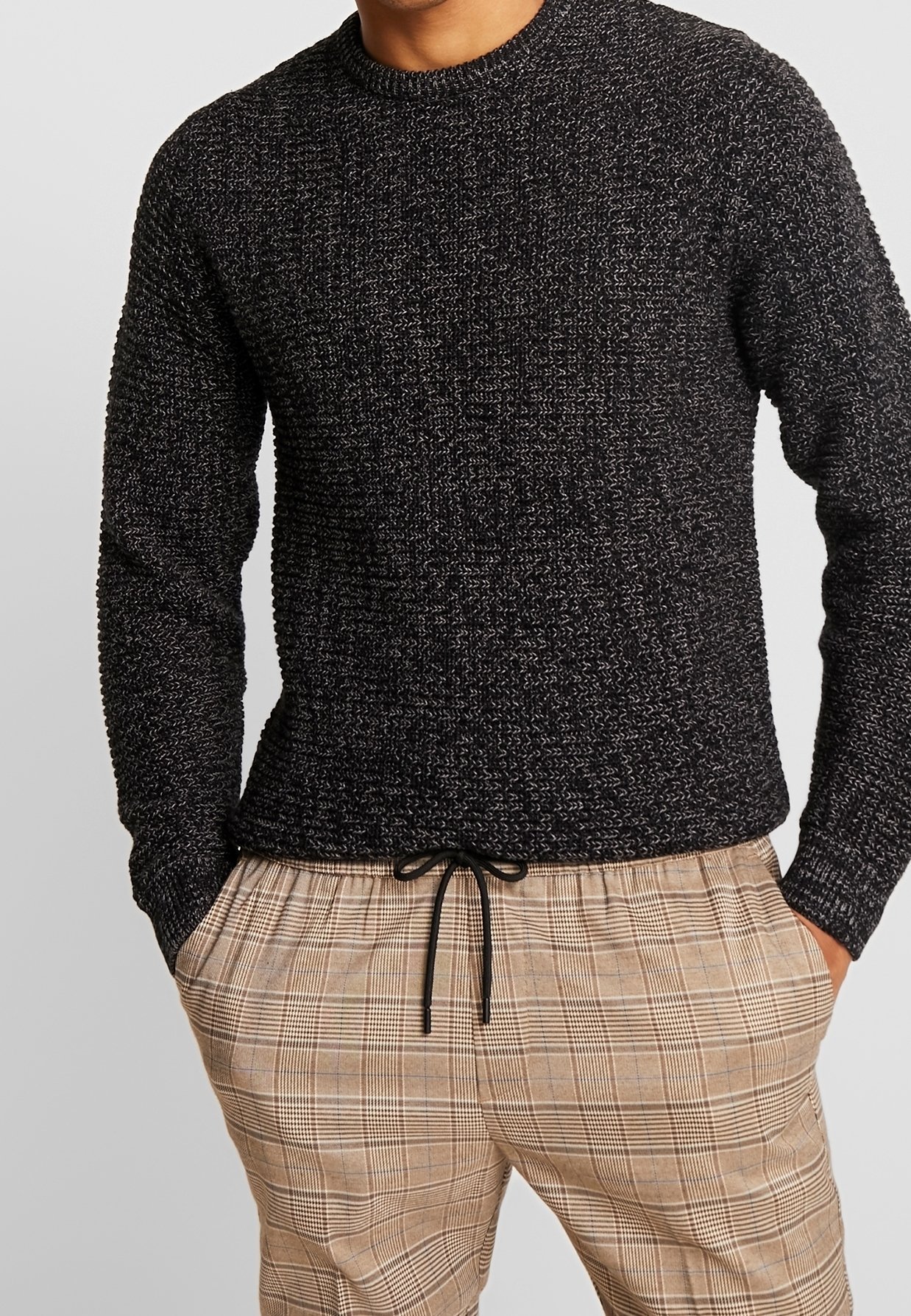 Maglione YOURTURN - grigio screziato
