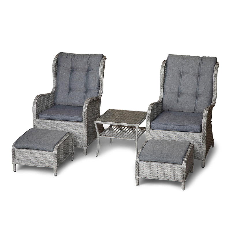 Hem Lounge Set Larkollen Grå