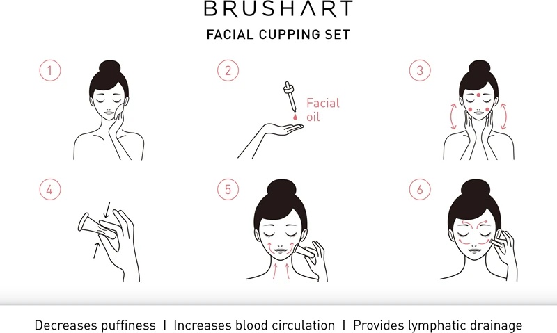 BrushArt Home Salon komplet za nego obraza