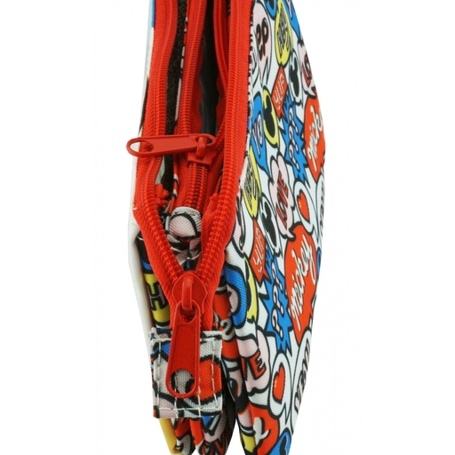  Trousse à crayons triple Mickey 26x13 cm.