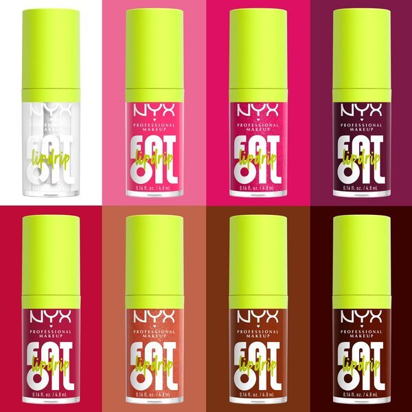 NYX Professional Makeup 01 My Main Fat Oil Lip Drip Lip Drip 4,8ml