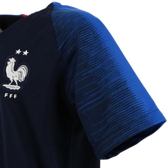 Camiseta de fútbol réplica NIKE FFF BRT STAD JSY SS HM - Niños - Azul / Gris antracita / Blanco