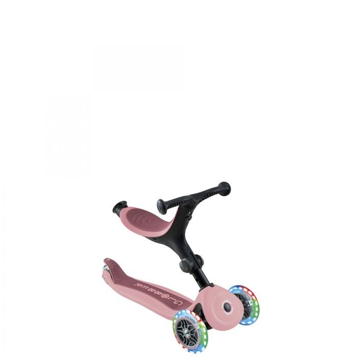 Globber - GO-UP ACTIVE LIGHTS Monopattino evolutivo - Rosa pastello
