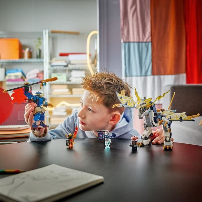 LEGO NINJAGO 71843 Mech Drago di Rogue - Set di costruzioni per bambini di 8 anni