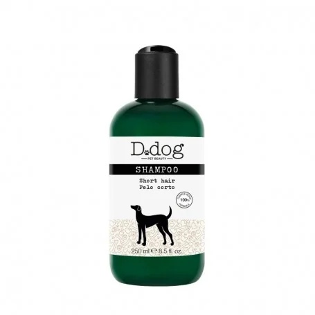 Shampoing D.DOG pour chiens à poils courts 250 ml Shampoing vétérinaire