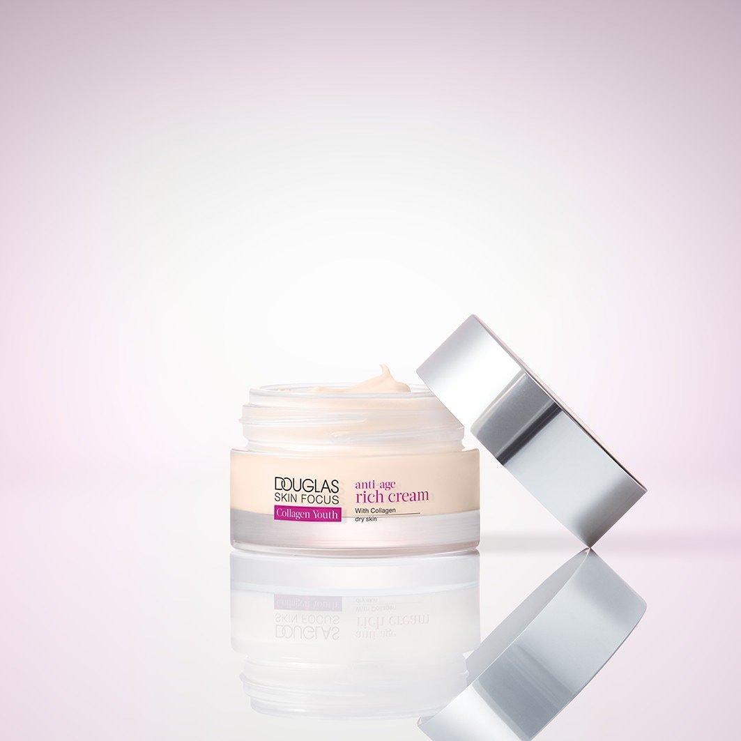 Douglas Collection Skin Focus Collagen Youth Anti-Age výživný krém na tvár - 50 ml