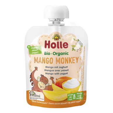 Holle hedelmä-jogurttisose Mango-apina 85g 85g