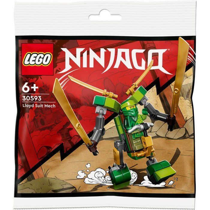 LEGO Polybag - Lloyd Mech Pak - Groen - Leeftijd 3+ - Ninjago - Zelf in elkaar zetten vereist