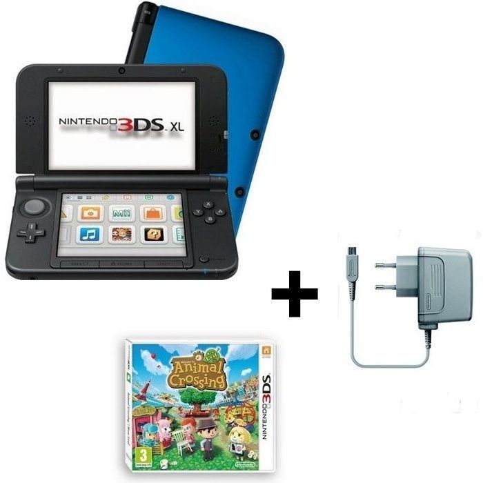 Consola 3DS XL + Juego Animal Crossing New Leaf para 3DS