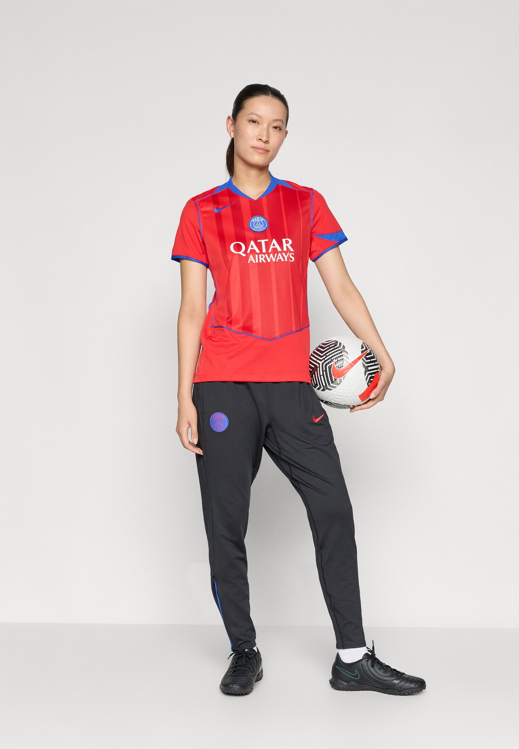 Nike Performance PARIS SAINT-GERMAIN 2025/26 STADIUM THIRD - Klubové oblečení - black/black/white/grey