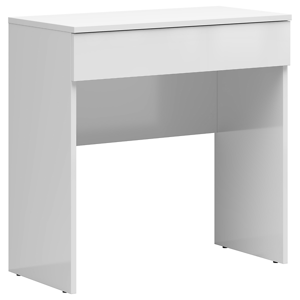 Toaletka Tetrix 80 cm z szufladą biały połysk
