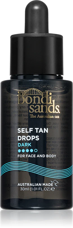 Bondi Sands Self Tan Drops, gotas autobronzeadoras para rosto e corpo.
