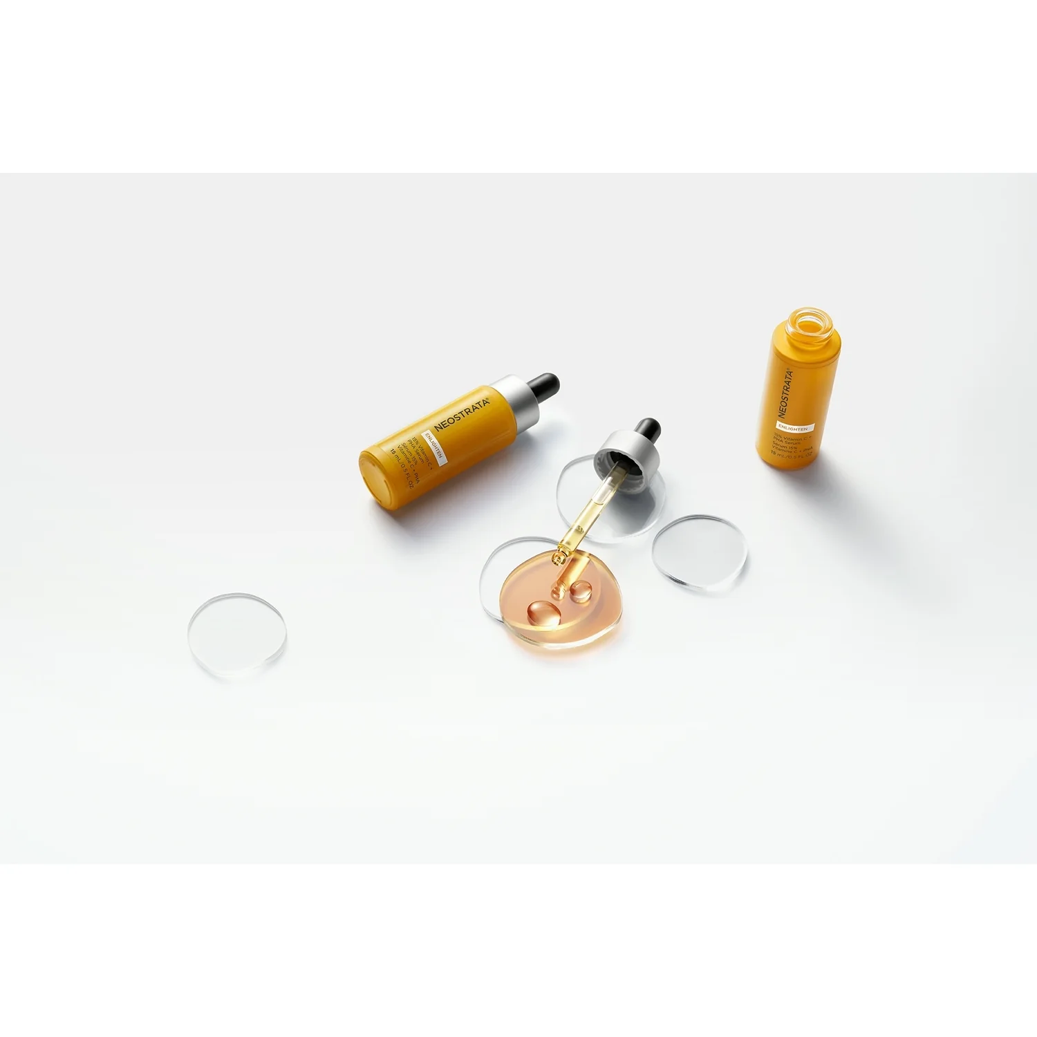 Enlighten 15% Vitamin C + PHA Serum - Siero viso effetto globale, Siero viso antirughe