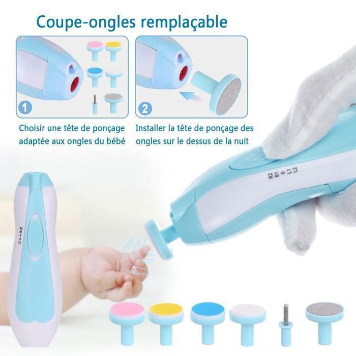 Babypflege-Set, 20-teiliges professionelles Baby-Kulturbeutel-Set für Jungen und Mädchen, für Reisen und Zuhause, Blau