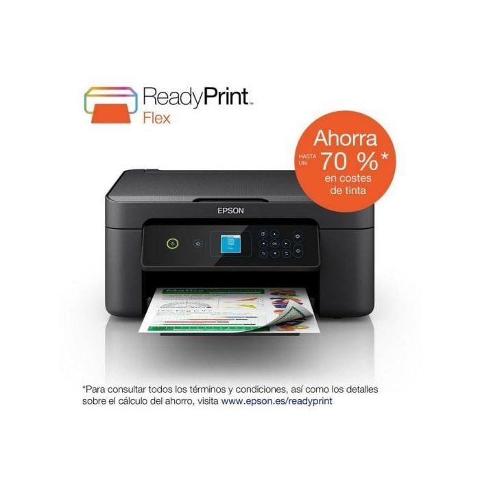 Impresora de inyección de tinta EPSON Expression Home XP-3205 - Negra - Inalámbrica - A4