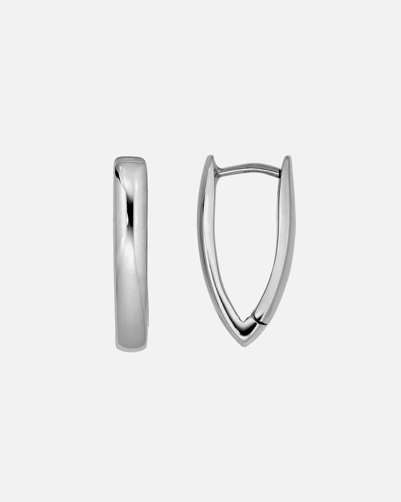 Heideman Boucles d'oreilles Trigo couleur argentée polie