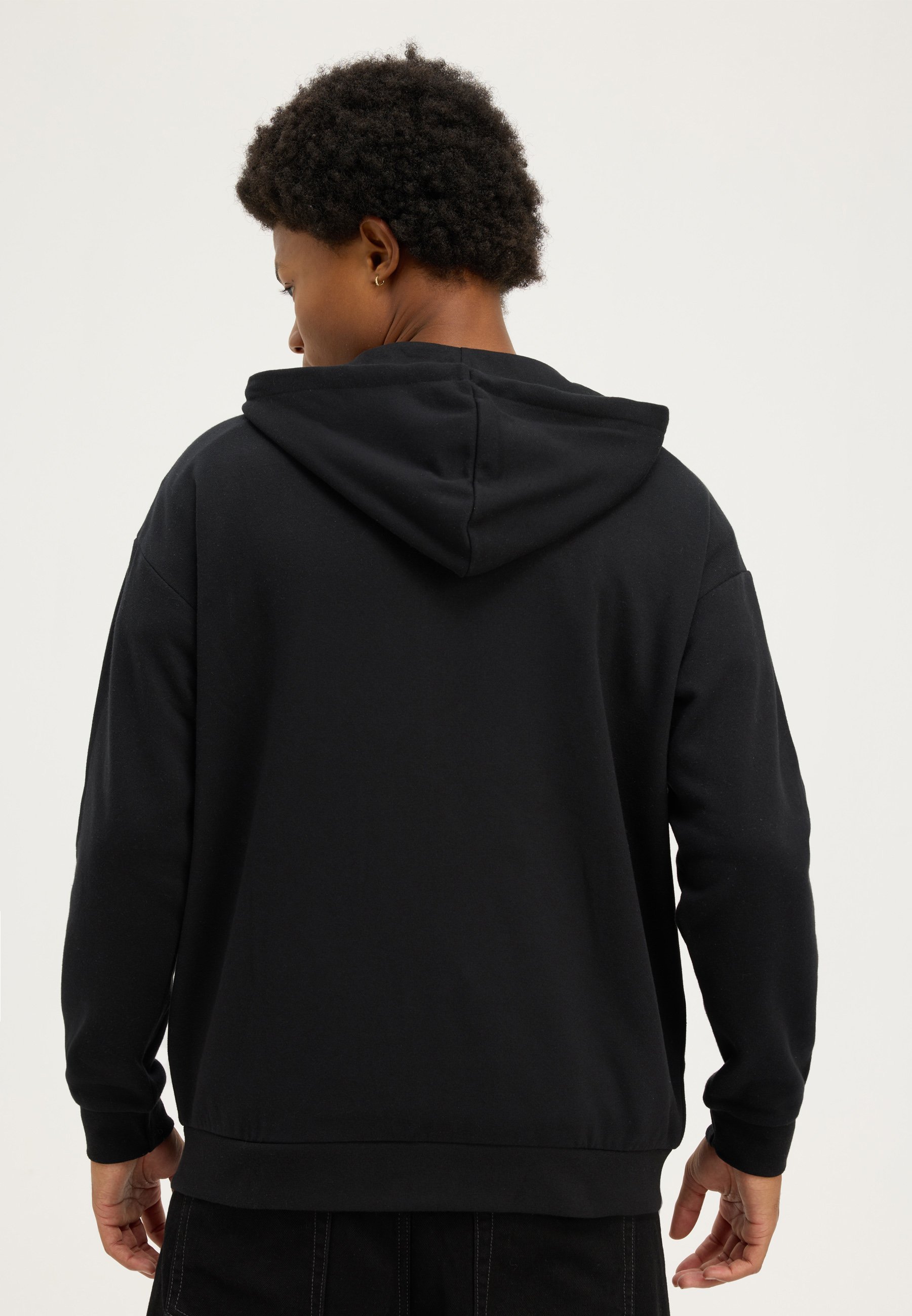 YOURTURN UNISEXE - Sweat-shirt zippé - noir
