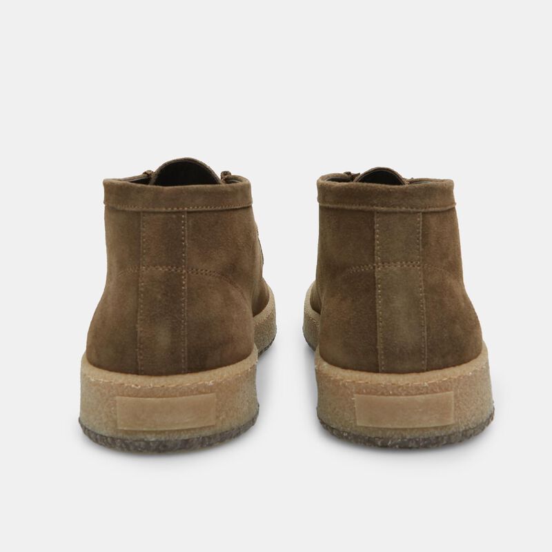 BATA Męskie zamszowe buty sznurowane