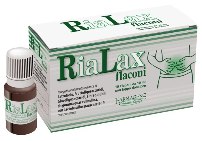 Rialax darmsupplement, 10 flessen