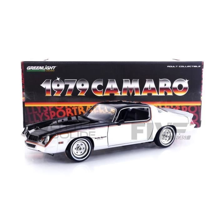 Voiture miniature 1/18 - GREENLIGHT COLLECTIBLES - Chevrolet Camaro Rally Sport (1979) - réf. 13665 - Finition die-cast - Pour 14+