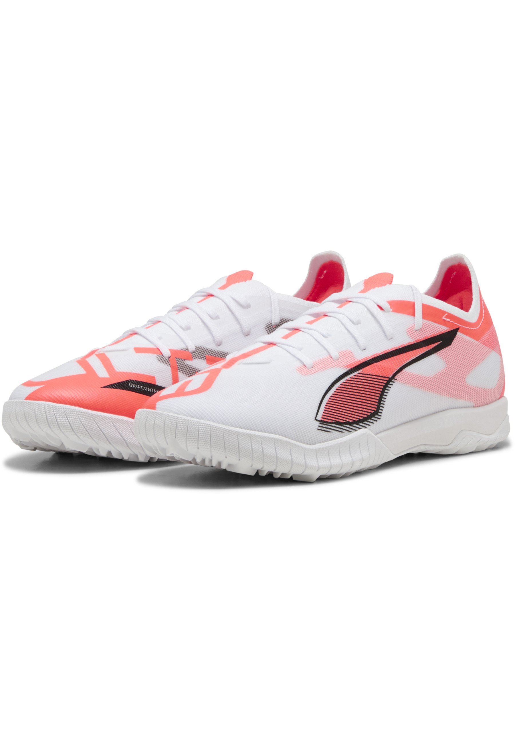 Puma FUSSBALL - Zaalvoetbalschoenen - wit zwart gloeiend rood