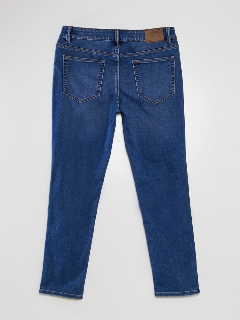 Calça jeans slim stretch - L30 - AZUL