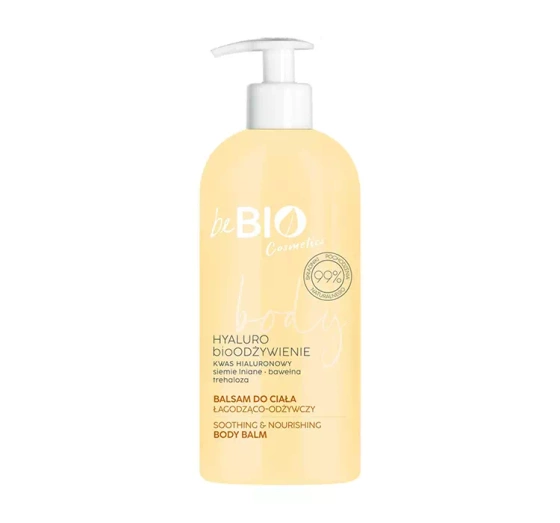 Bebio Hyaluro Bioodżywienie łagodząco-odżywczy balsam do ciała 350 ml