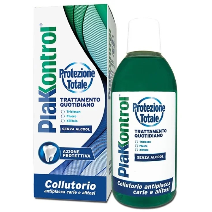 PLAKKONTROL Colutório Plakkontrol Natural Kontrol 500 ml contra cáries e tártaro