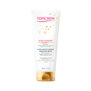 Topicrem Ultra kosteuttava ja hohtava vartalovoide 200 ml 200 ml